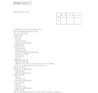 특허관리인변경등록신청서